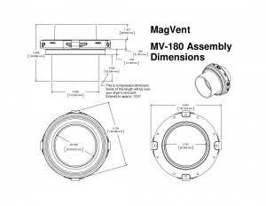 MV-180 Dimensions