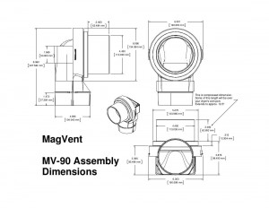 MV-90 Dimensions